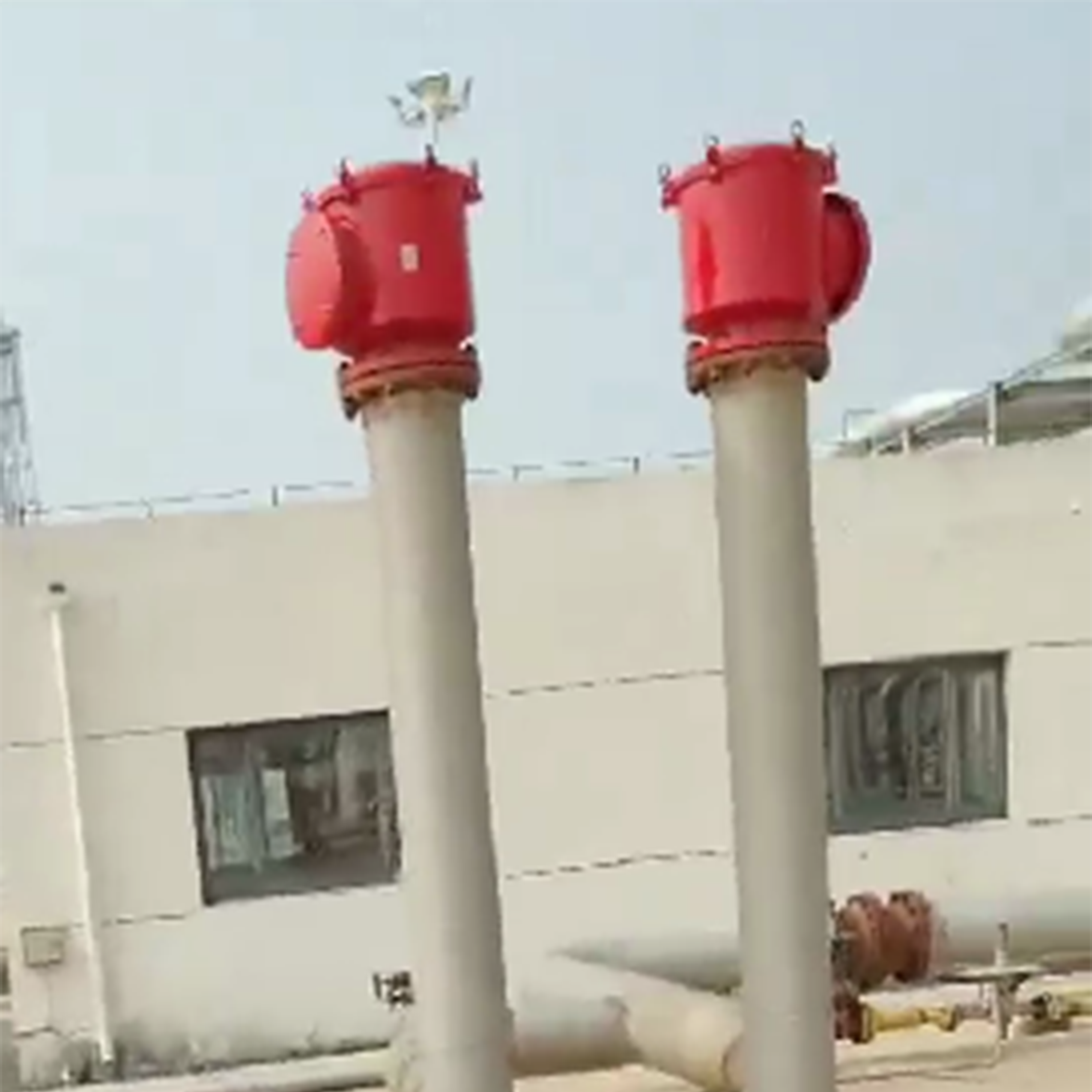On- Site Photos Of The Application Of Breather Valve With Insde Element In Dubai