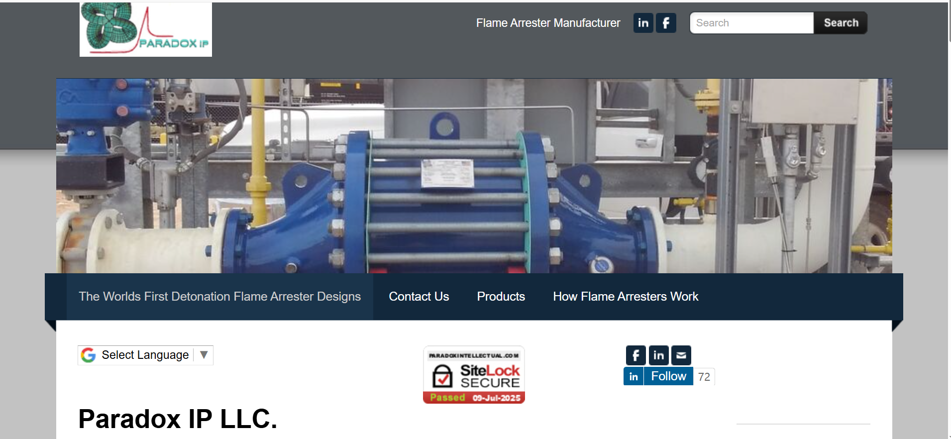 Paradox IP LLC Banner
