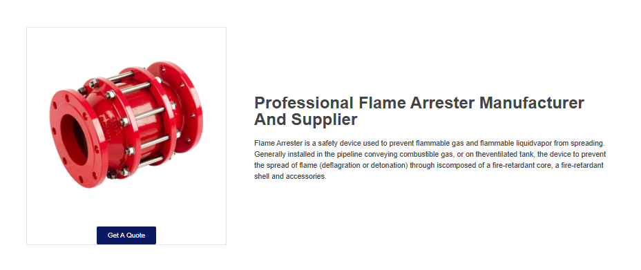 Flame Arrester Products