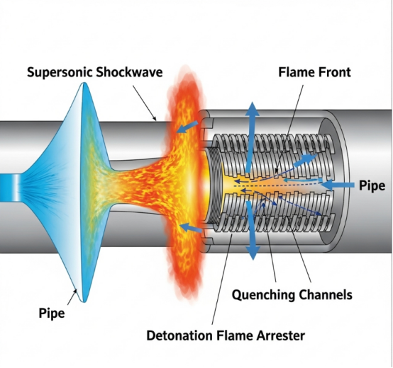 Detonation Flame Arrester
