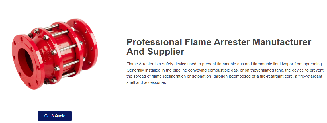 Zhen Chao End of Line Flame Arresters