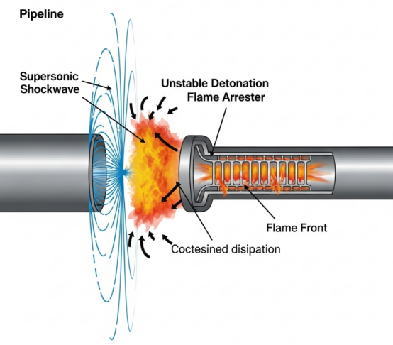 Unstable Detonation Flame Arrester  Products
