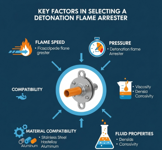 Key Factors in Selecting a Detonation Flame Arrester