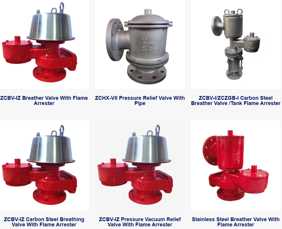 Types of Breather valve